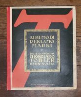 Sammelbilder Tobler album copertina rossa COMPLETO