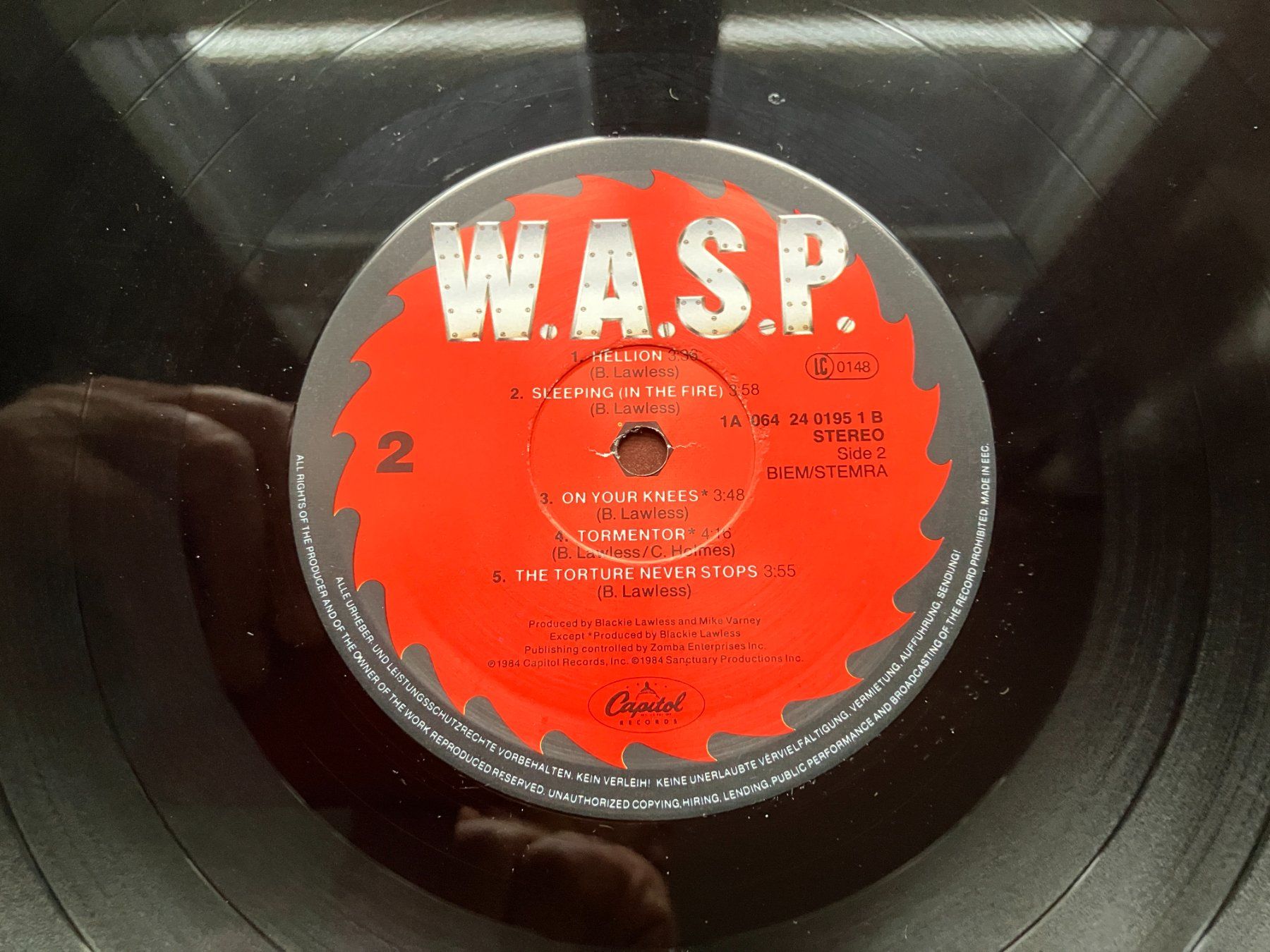 Schallplatten: W.A.S.P. – Gebraucht aus Aarwangen von Jukebox3 9