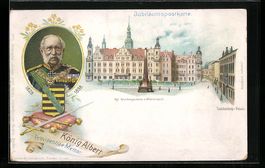 Litho Dresden, Kgl. Residenzschloss und 