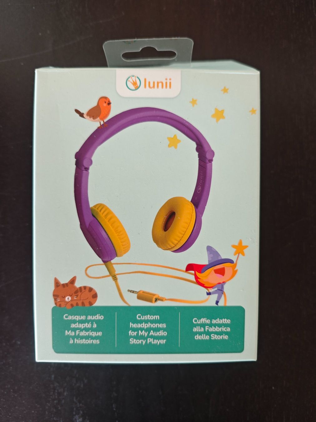 Kopfhörer: Casque audio Lunii violet – Neu (gemäss Beschreibung) aus Magglingen/Macolin von Lunettesman