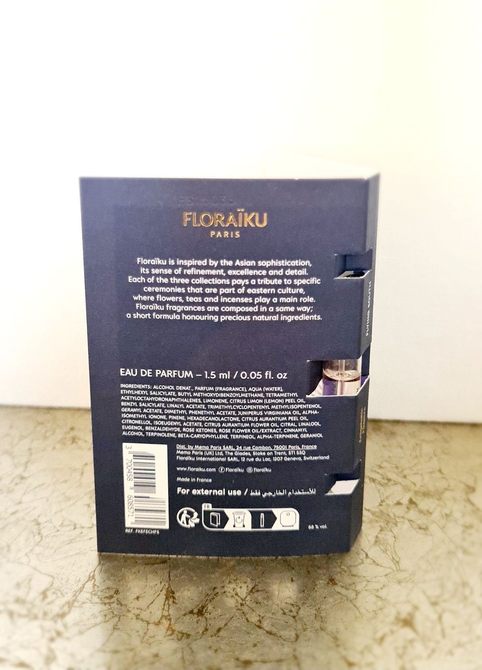 Profumi & Eau de Toilette: Mini parfums Floraiku, Hermetica 1.5ml, 5ml, 5ml – Nuovo e nell'imballaggio originale da Thônex venduto da AneleManele 2