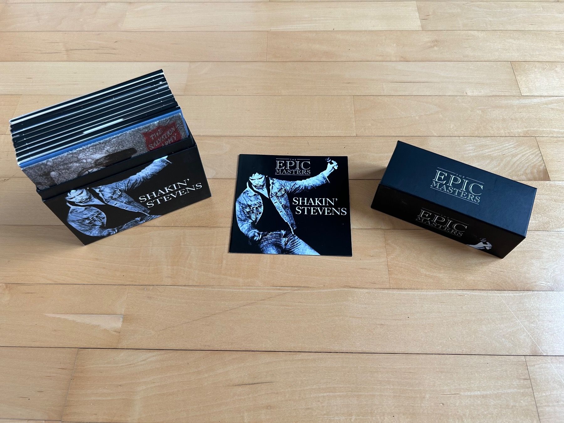 CD: 10 CD Box Shakin‘ Stevens Epic Masters – Usato da Erlinsbach venduto da Basi67 1