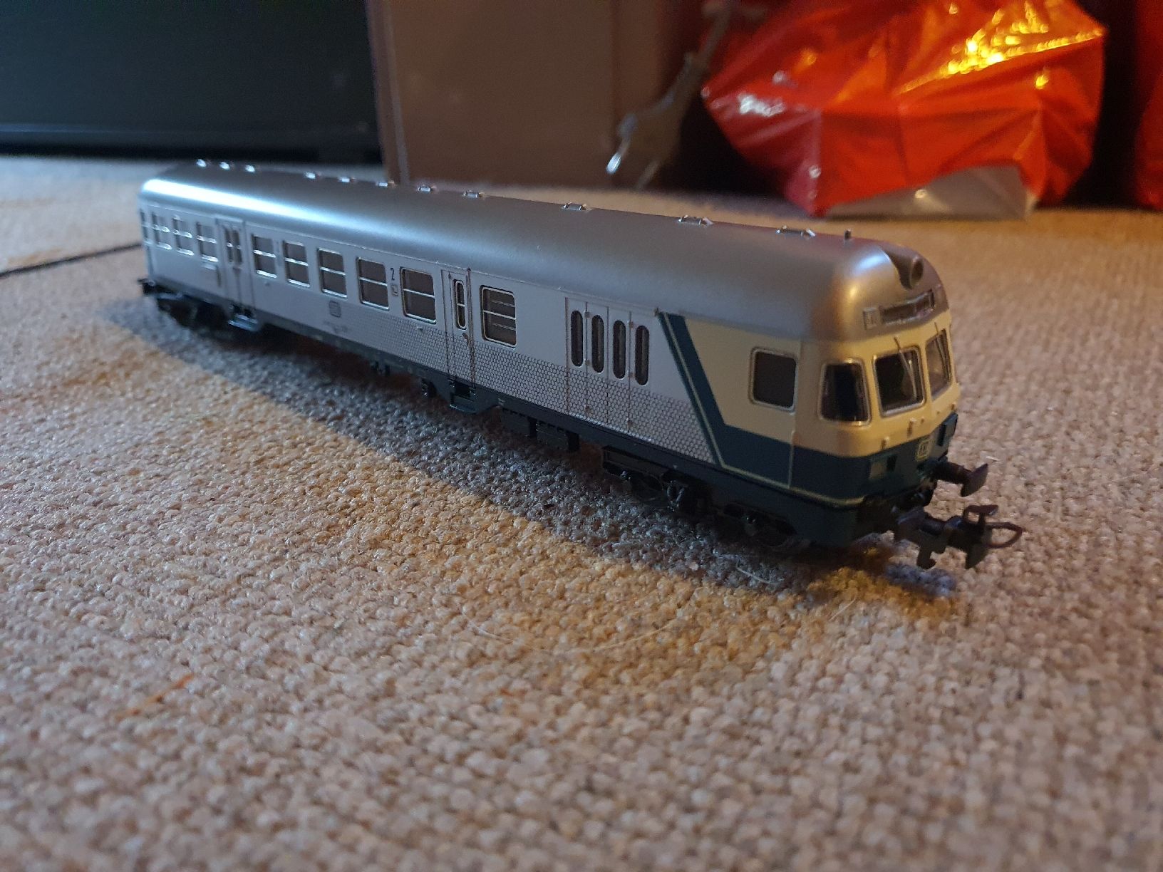 Märklin Modellini di ferrovie: Voiture Pilote DB Silberling – Usato da Lavey-Village venduto da Lofoten93 3