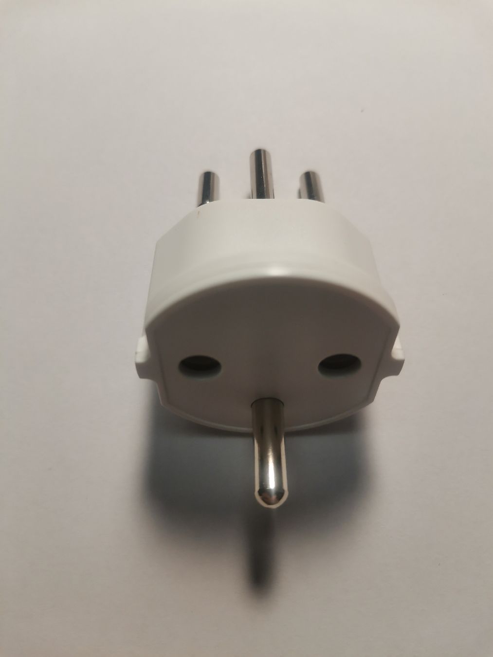 Unità & Adattatore: Schweizer Stecker, 3-polig auf EU, Adapter Weiss, neuwertig – Nuovo e nell'imballaggio originale da Winterthur venduto da Deins_8j77 2