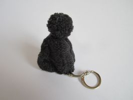 Mütze Schlüsselanhänger, handgestrickt, neu