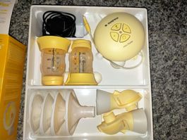 Medela Swing maxi double breast pump + Medela hands-free bra