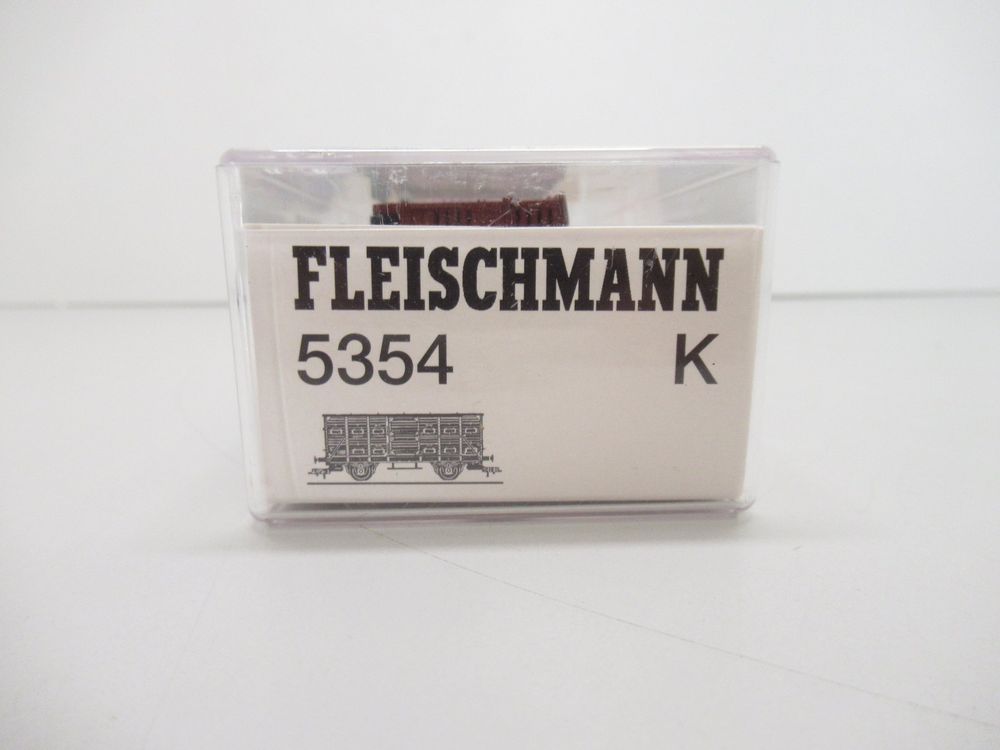 Fleischmann 5354 Viehtransportwagen Deutsche Bahn DC GS H0 (Gebraucht ...