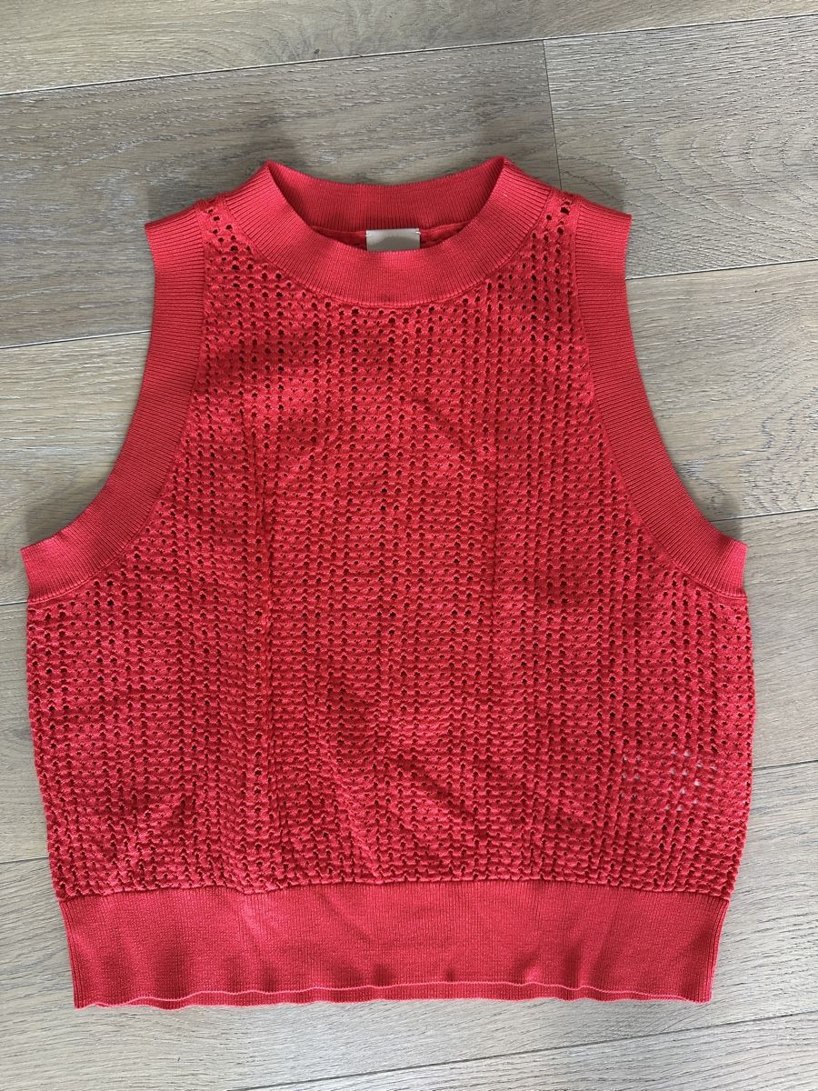 Hugo Boss Top: Boss Top, gestrickt , rot Größe M – Nuovo (secondo la descrizione) da Speicher venduto da pat_ddn8