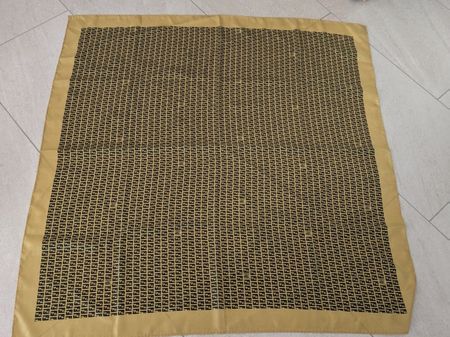 Fendi Seidentuch, vintage, gold/schwarz, Top Zustand!