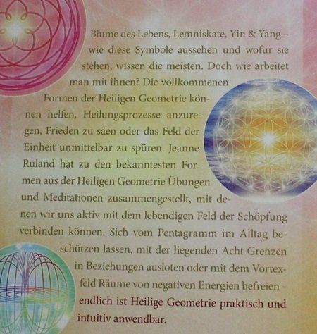 Libri: Heilige Geometrie - Jeanne Ruland – Usato da Schlatt TG venduto da annesbuecher 1