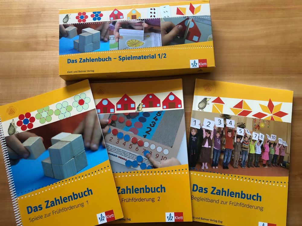 Das Zahlenbuch Spiele zur Frühförderung 1 Kindergarten Lehrm (Gebraucht