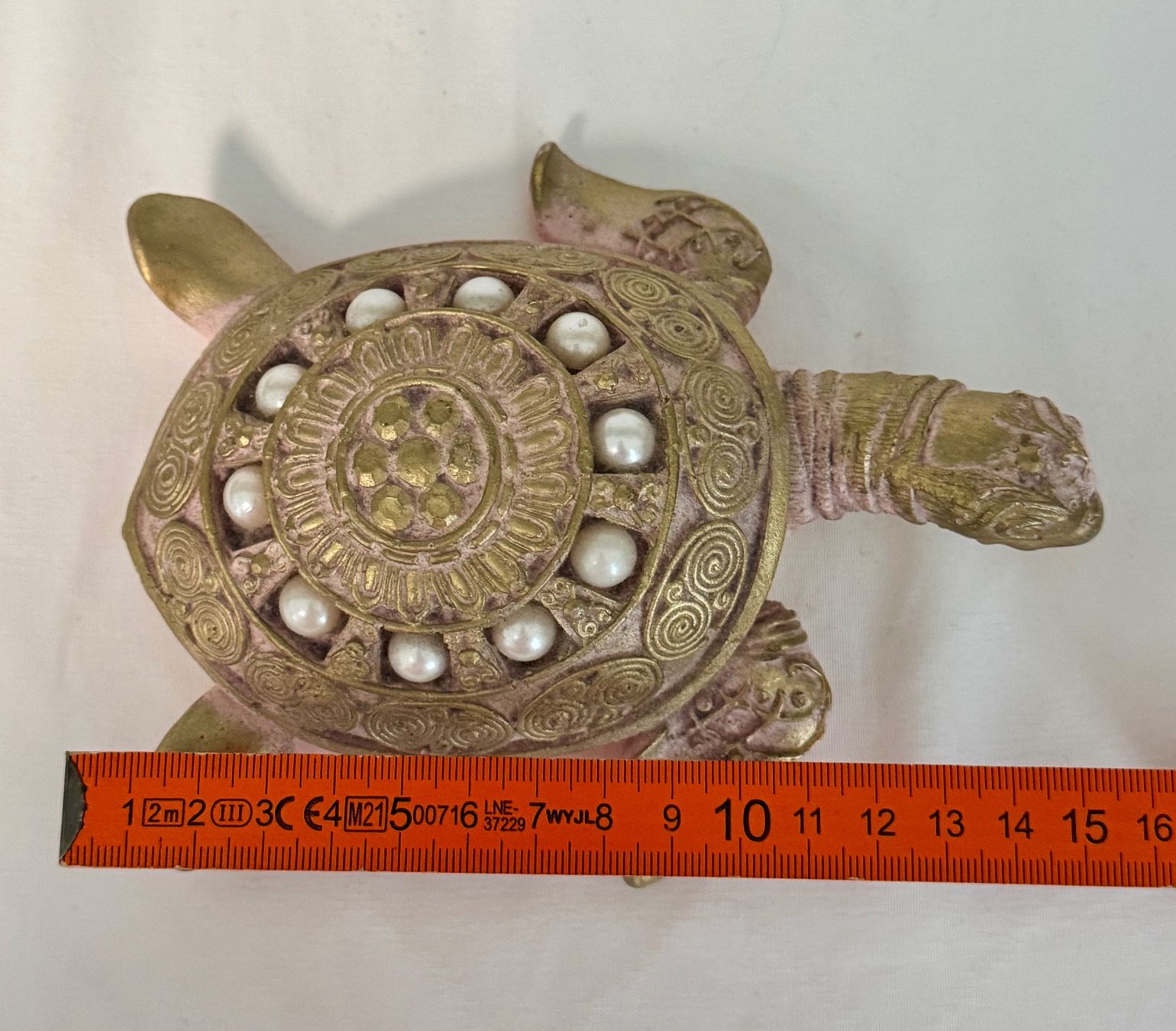 Tutte le decorazioni: dekorative Schildkröte rosa/gold – Usato da Schwerzenbach venduto da schwerzi70 5