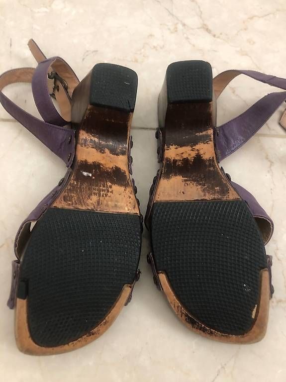 Scarpe da donna: Plateau Sandalen, lila Gr. 39 – Usato da Chur venduto da mir_8ns7 3
