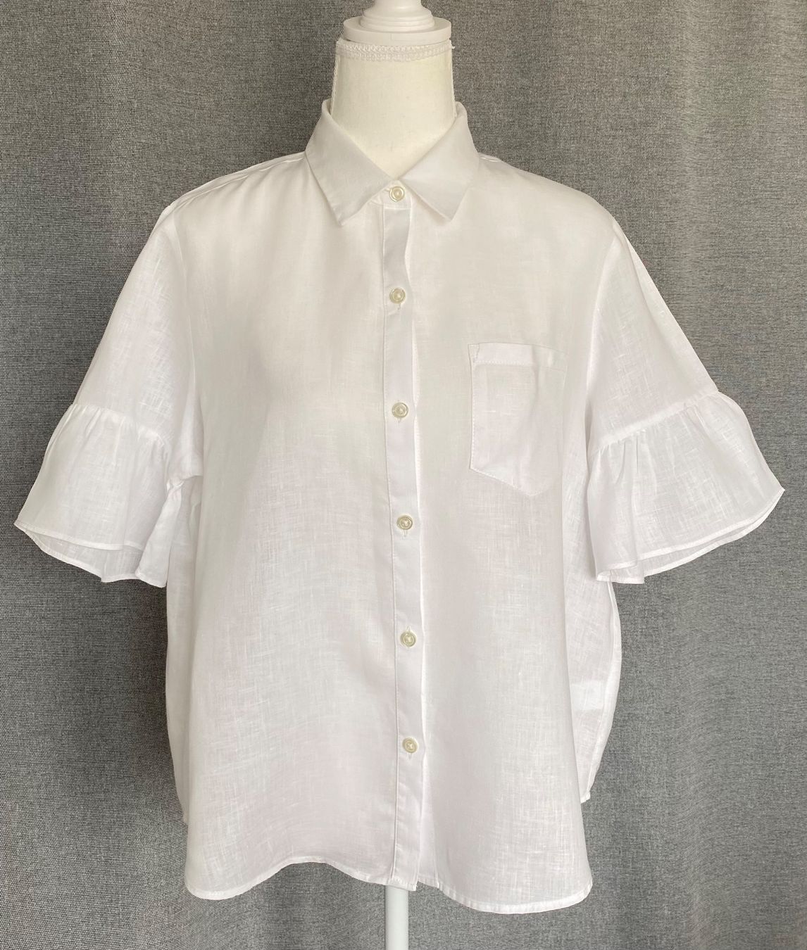 Chemisiers: Lord & Taylor Leinenbluse Grösse L – D'occasion à Oberwil BL par Leni-Mischi