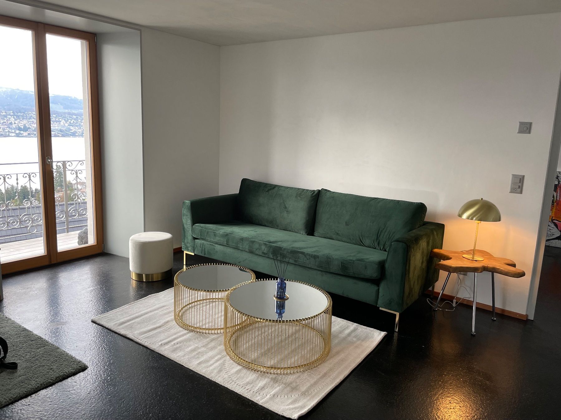 Kare Tavoli: KARE Design Wire Couchtisch  2er-Set  Champagner – Usato da Stäfa venduto da semiko87 1