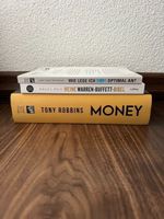 Tony Robbins - Money & zwei weitere Bücher über Geld