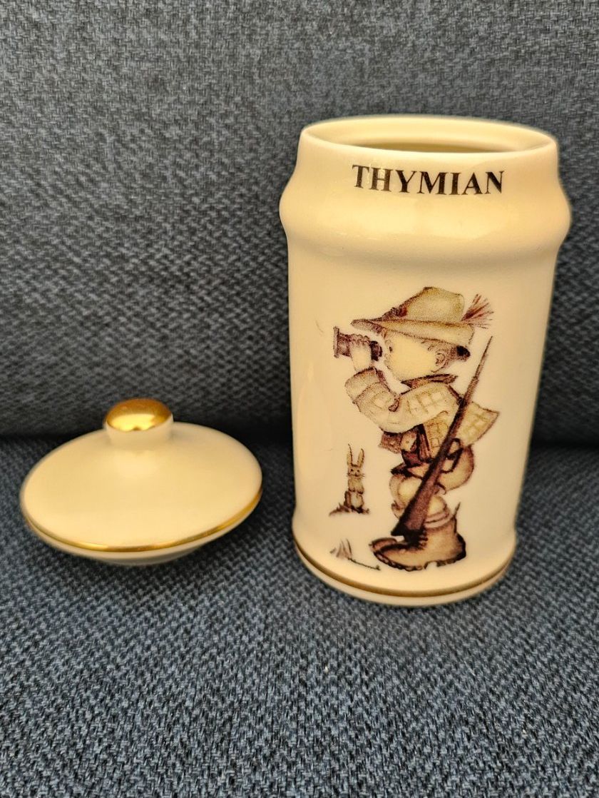 Contenitori & Simili: M.J.HUMMEL - Gewürzdose: THYMIAN – Nuovo (secondo la descrizione) da Geuensee venduto da JeMaUrPe 2