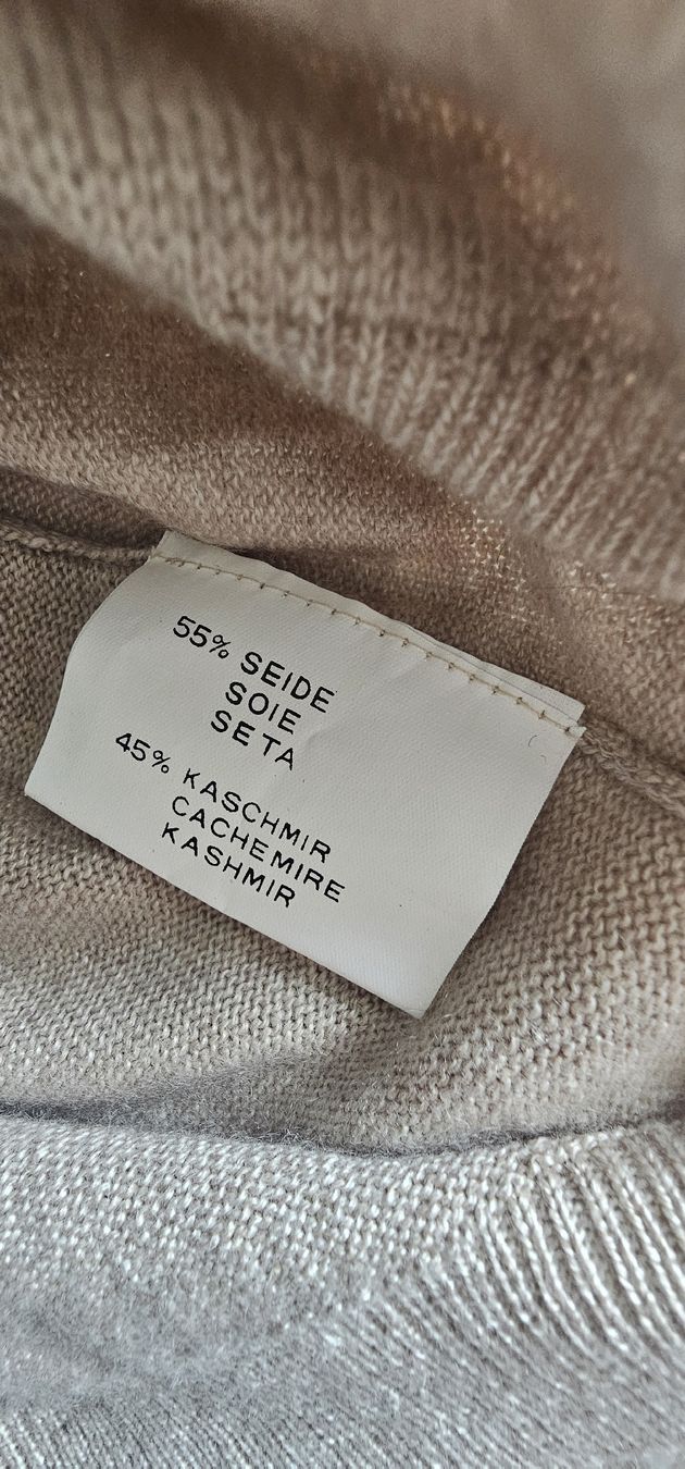 Maglioni & Felpe: Seiden Kaschmir Pullover Gr. M beige Last Scene  – Usato da Riedikon venduto da Winter21. 4