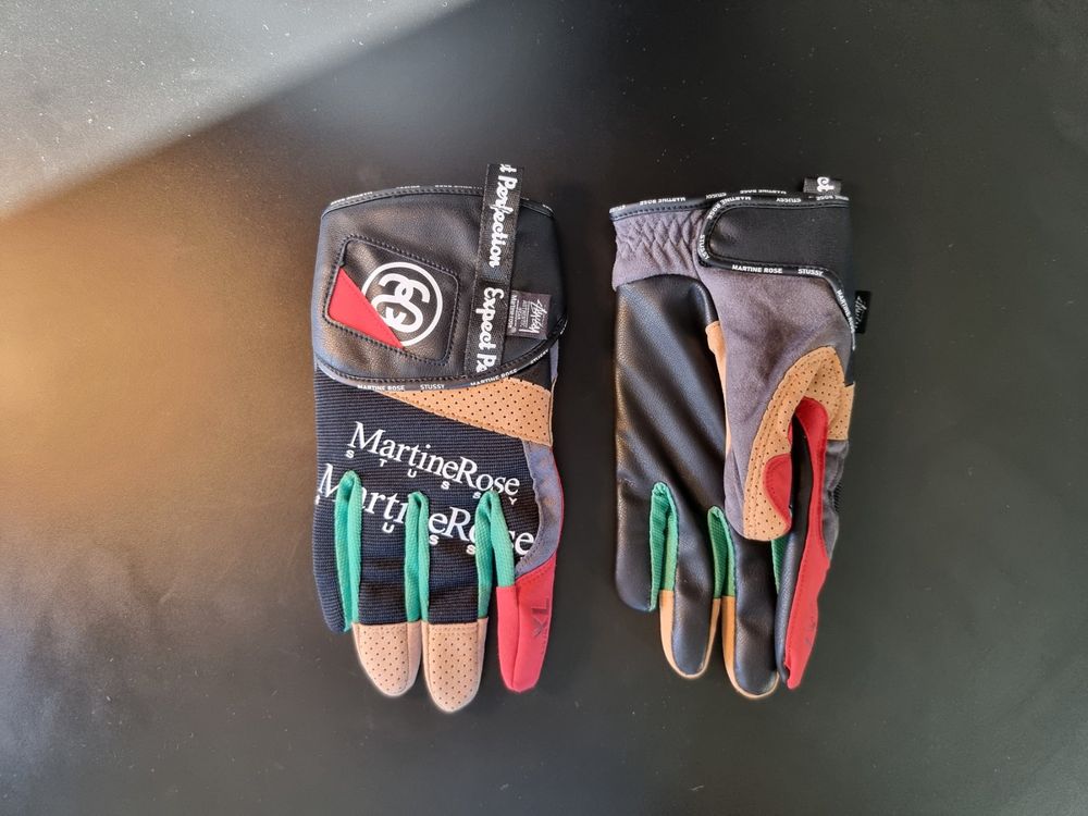 Stussy X Martine Rose Driving Gloves - O/S Multicolor | Acheter