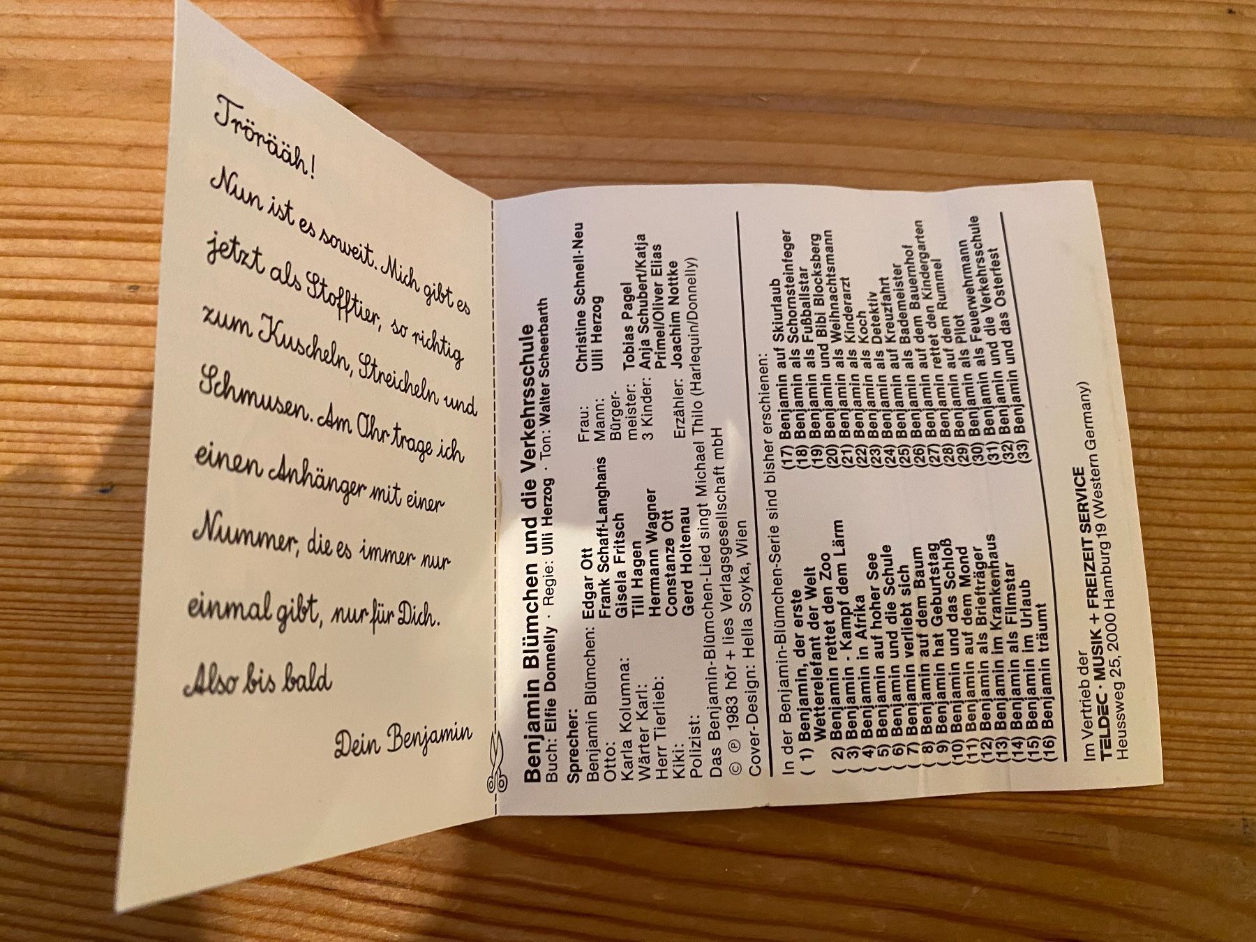 Musicassette: Kassette - Benjamin Blümchen (Folge 32) – Usato da St.Gallen venduto da kingsamas 4