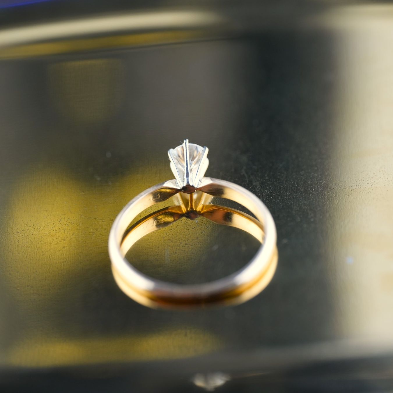 Ringe: Solitärring 18K mit Diamant ca. 0,35ct – Gebraucht aus Basel von Vip24 4