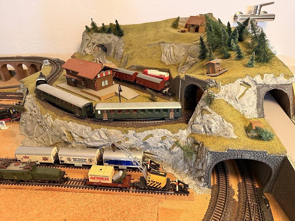 Modellini di ferrovie: Modelleisenbahnanlage – Usato da Zuzwil SG venduto da Linbaba80 1