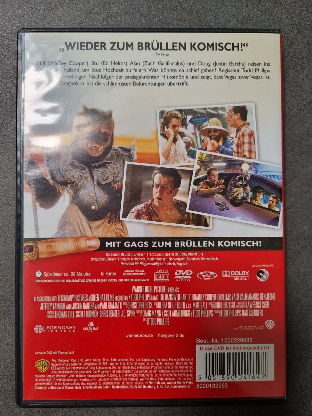 Tutti i DVDs: Hangover 2 DVD – Usato da Füllinsdorf venduto da master_mind 1
