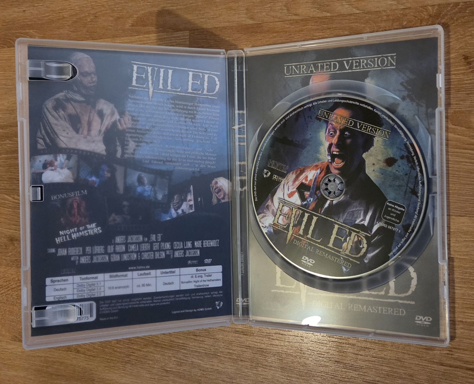 Tutti i DVDs: Evil Ed (1995) Unrated DVD  – Usato da Winterthur venduto da raymen74 2