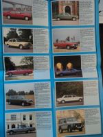 Prospekt Mercedes Benz Programm 1983 500SEC 300GD  etc