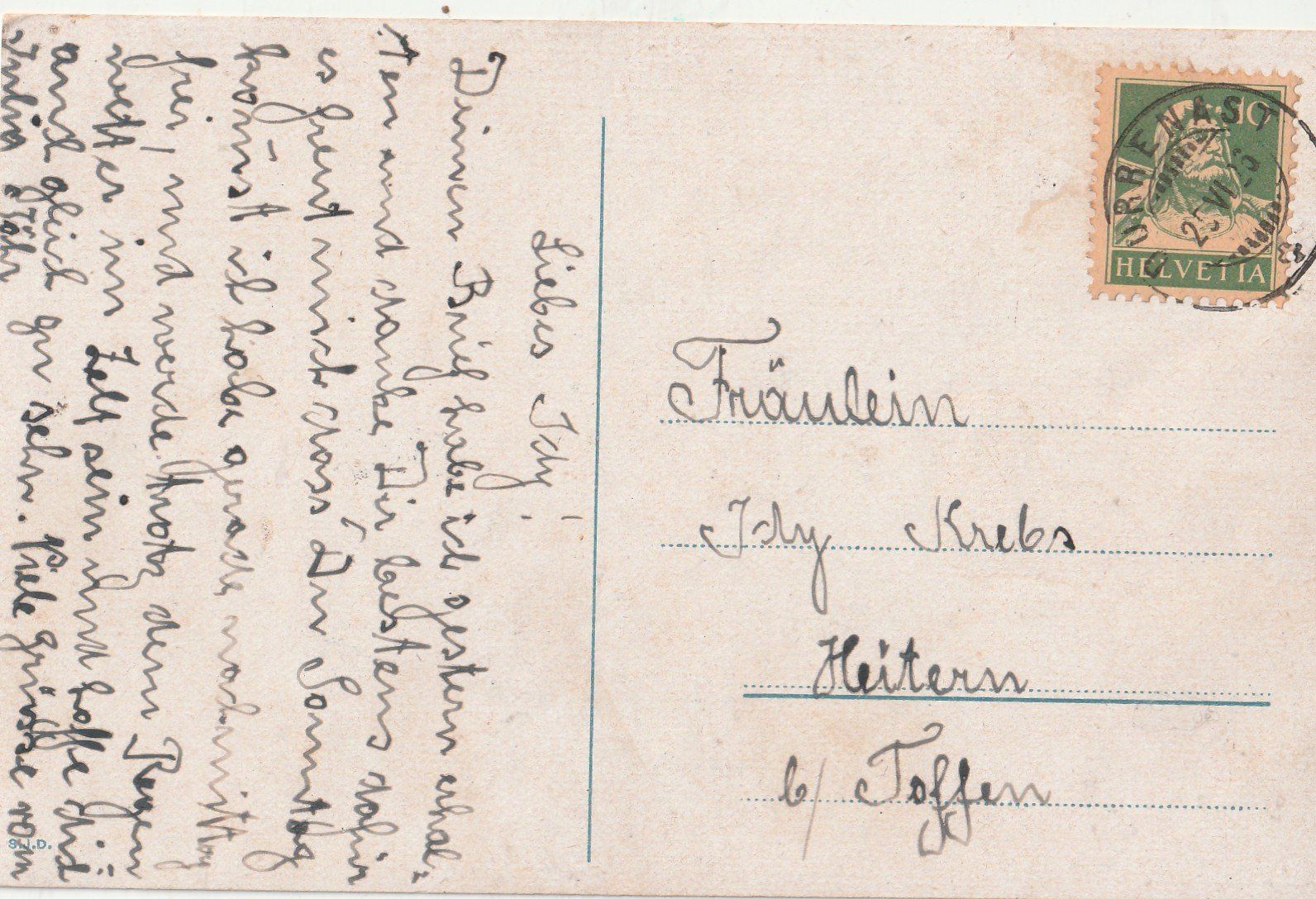 Cartes postales: Grusskarte – D'occasion à Lumbrein par made02 1