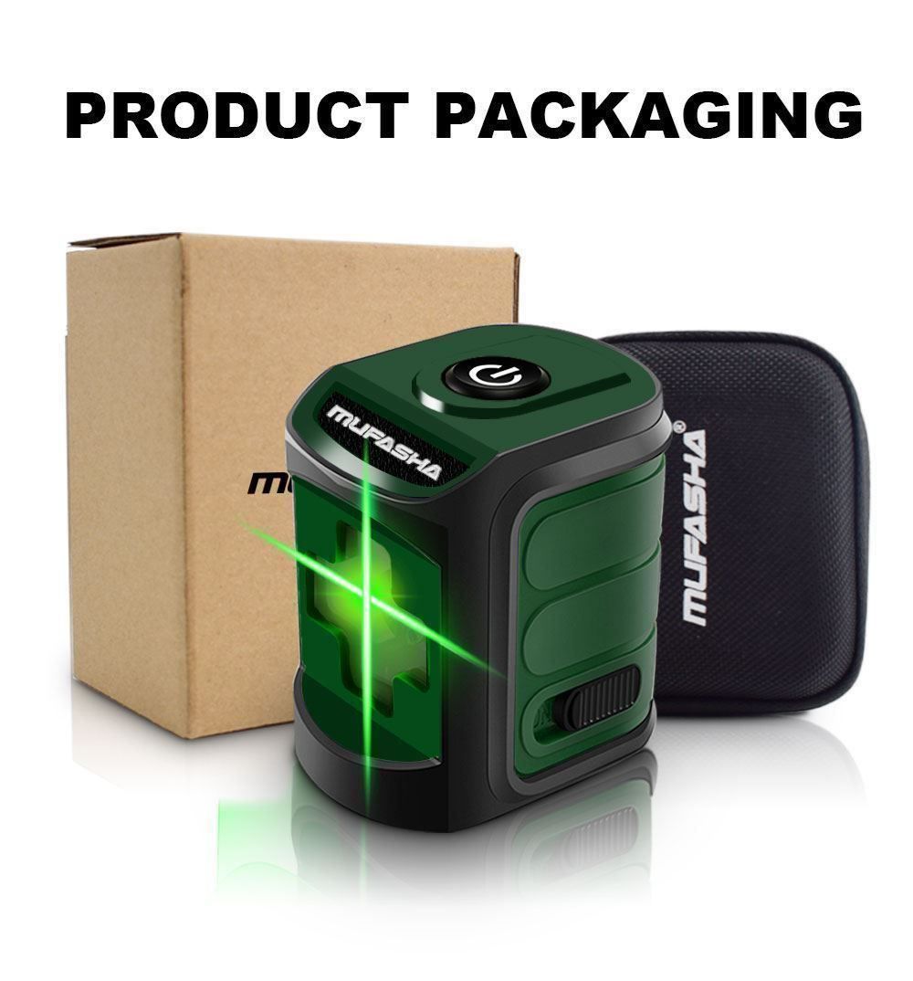 Misurare: mini niveau laser à 2 lignes, rouge,vert Mini-Lasernivellier – Nuovo e nell'imballaggio originale da Delemont venduto da Superchoice 7