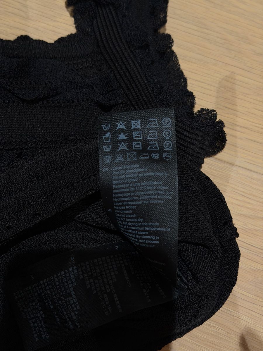 Sandro Top: Sandro Crop Top Black XS – Nuovo (secondo la descrizione) da Thalwil venduto da kirakirashop 3