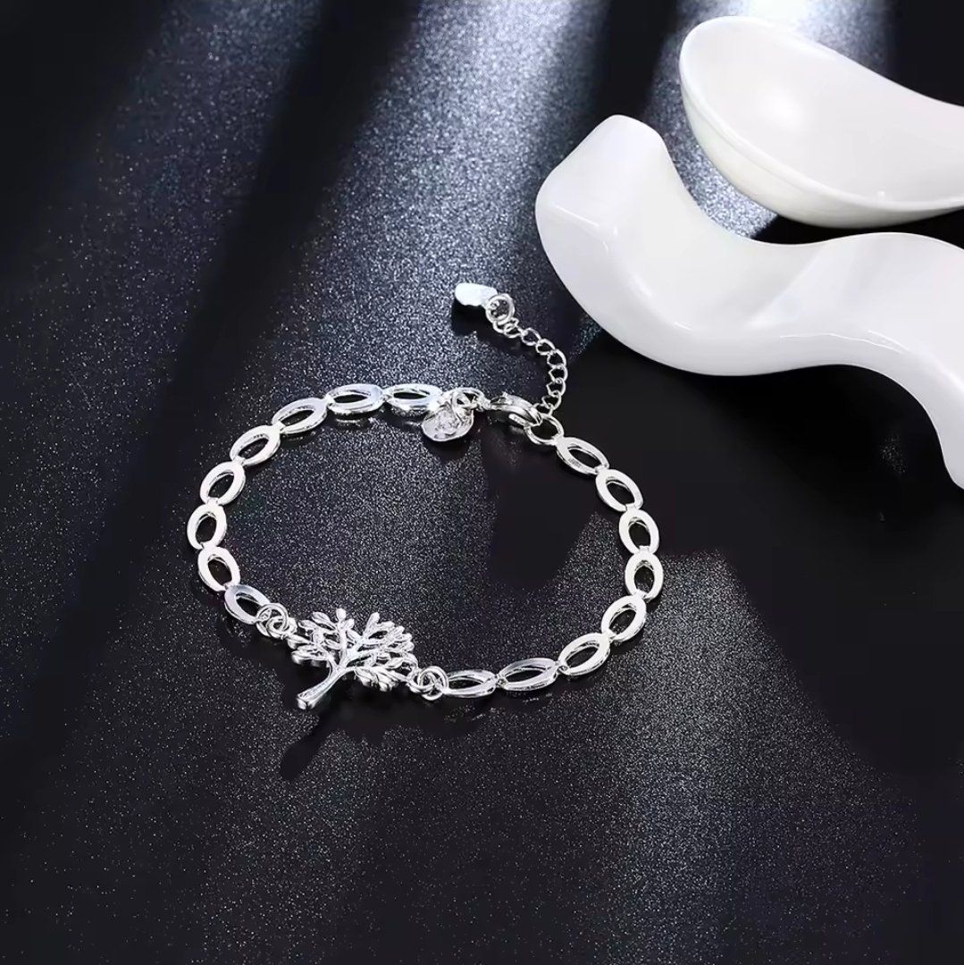 Armbänder & -reifen: Elegantes Armband Baum, 925 versilbert – Neu (gemäss Beschreibung) aus Grenchen von maretop