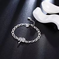 Elegantes Armband Baum, 925 versilbert