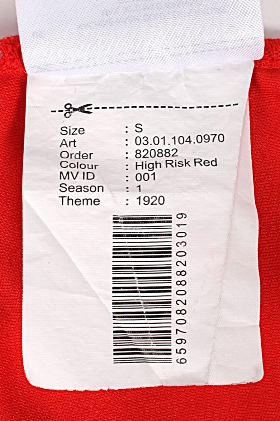 Tops: AMISU Spitzentop Gr.S rot – Gebraucht aus Zollikofen von Restwert_Zollikofen 4