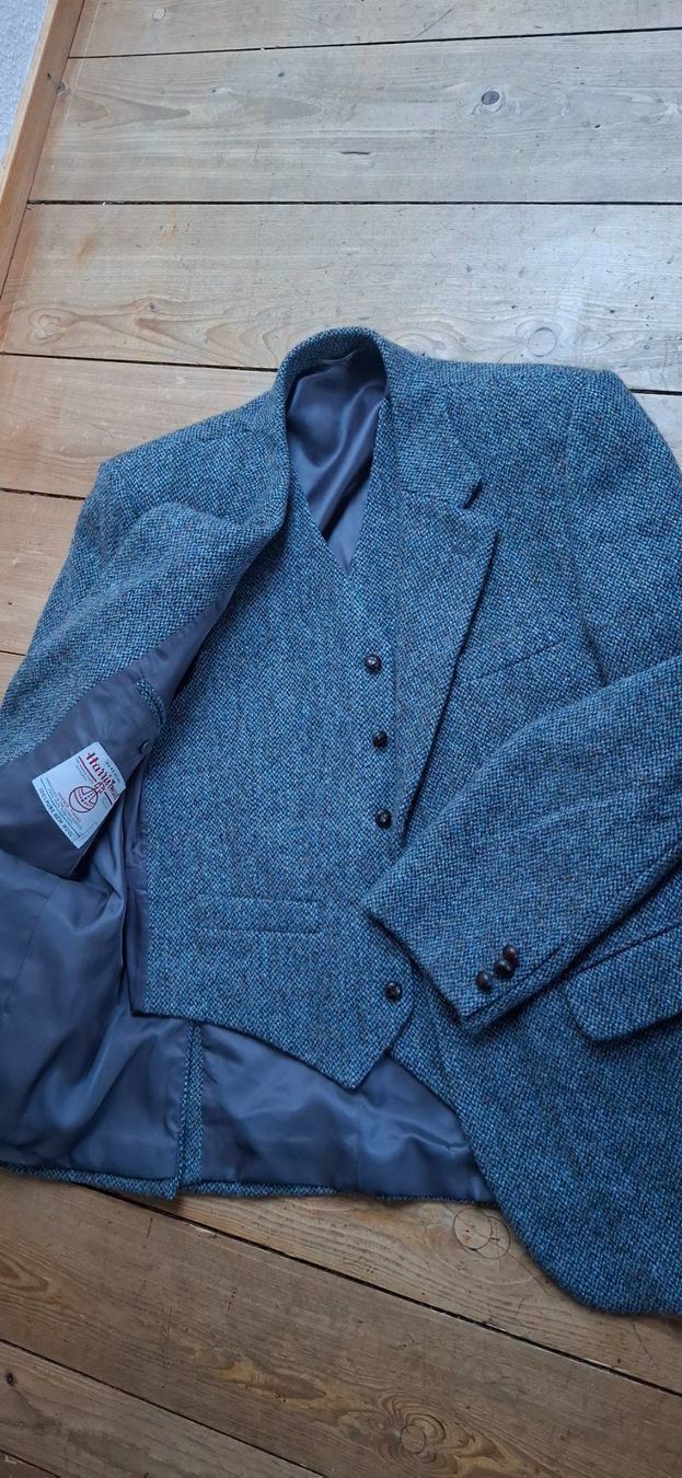 Vestes: Harris Tweed Sakko mit Weste – D'occasion à Pratteln par Ophelia87