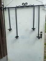 Kerzen- halter- wie Vorhangstange, sehr stylisch