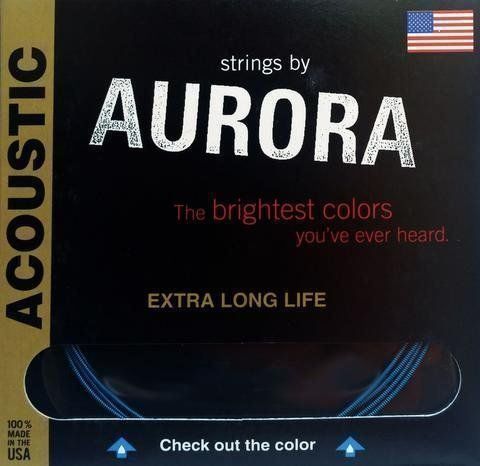 Musikinstrumente: Aurora Premium Acoustic Gitarrensaiten – Neu und originalverpackt aus Grimisuat von musicgear.ch
