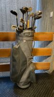 Golfsack mit Schlägerset