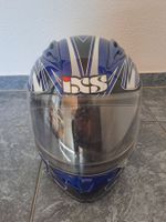 IXS Motorradhelm, Blau/Weiss, Grösse M