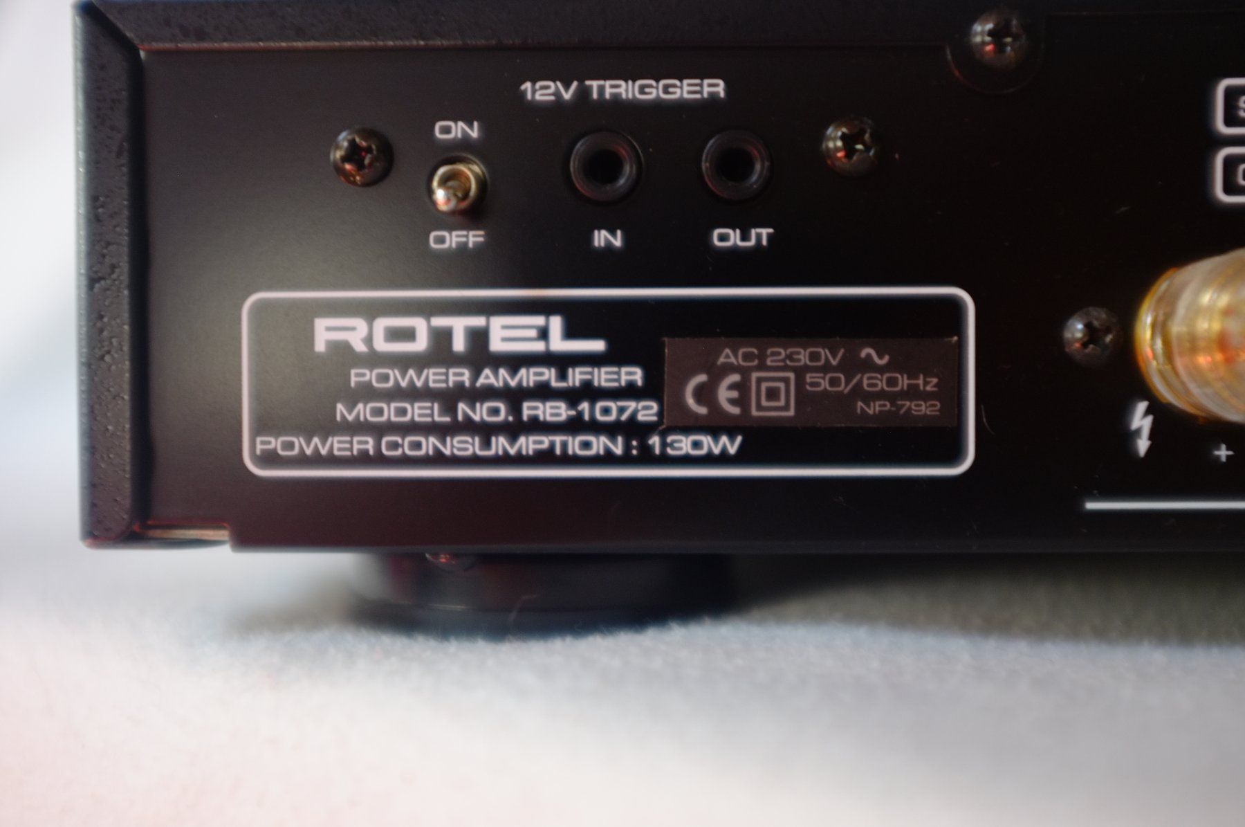 Rotel Amplificatori: Rotel RTB1072 klasse D Stereo Endstufe – Usato da Ennenda venduto da HOLMEX 4