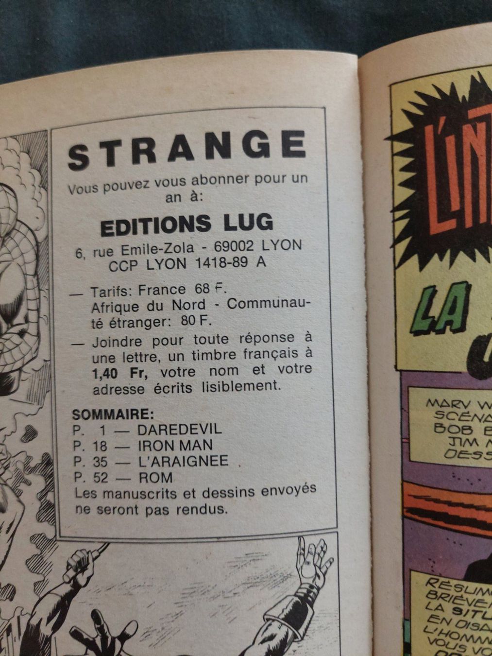 Comics: Strange No 135 Mars 1981 TBE – Gebraucht aus Genève von Blu_BD 2
