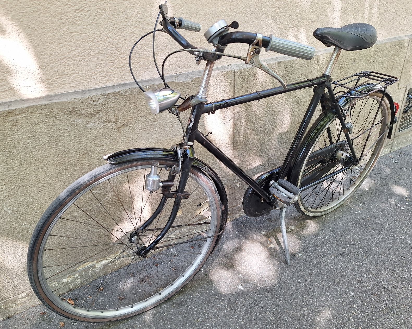 Schweizer Armee Biciclette: Herrenvelo schwarz retro – Usato da Basel venduto da Jcb3 8