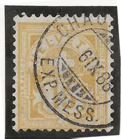 Wertziffer 15Rp gelb 06.09.88 Zu#63A Mi#56X [12B5]