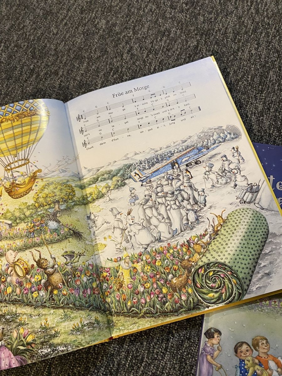 Libri: Kinderlieder und Gute Nachtlieder – Nuovo (secondo la descrizione) da Rebstein venduto da M.el 6