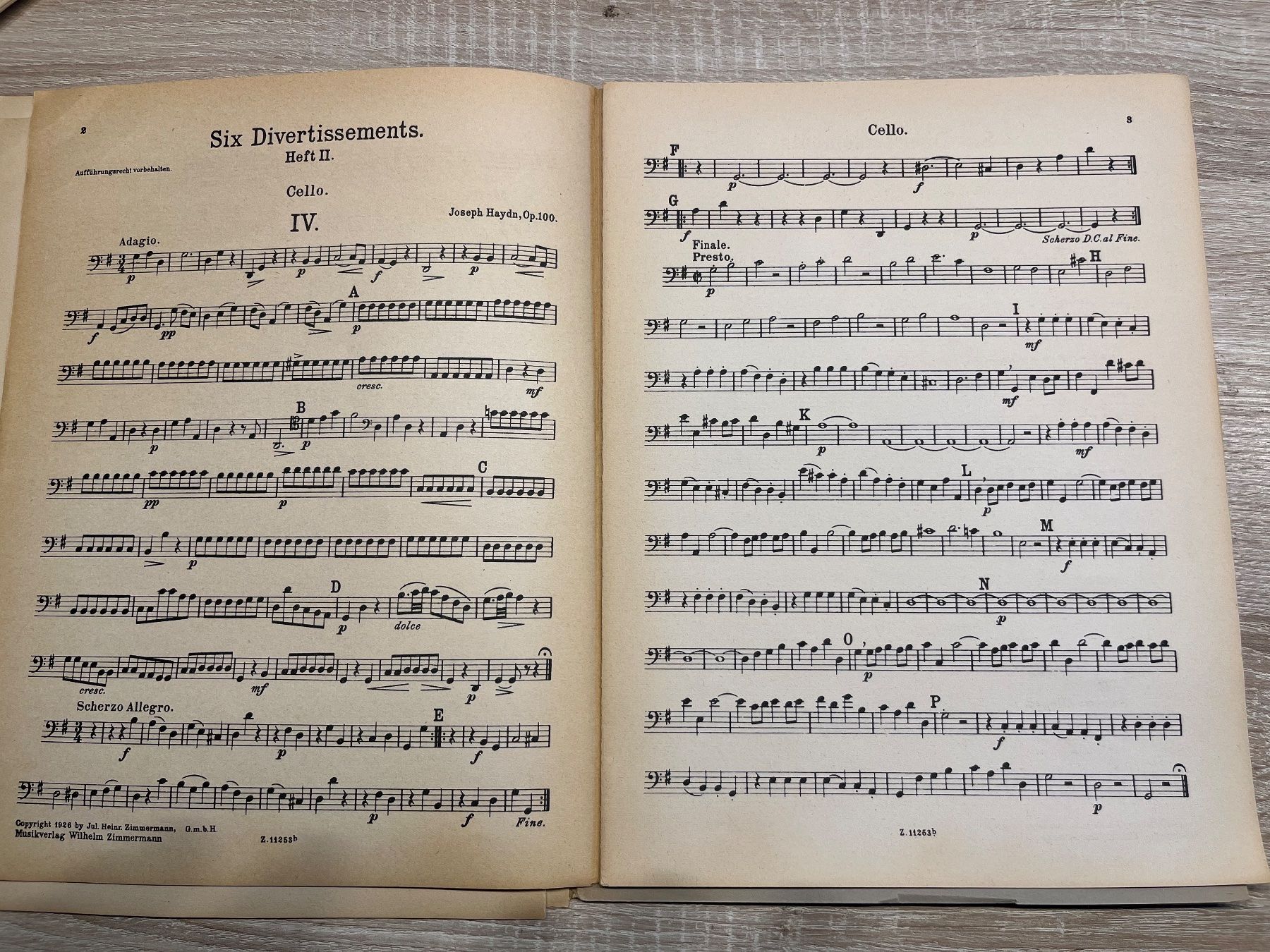 Libri: Notenheft Joseph Haydn – Usato da Muttenz venduto da Bhuebi 8