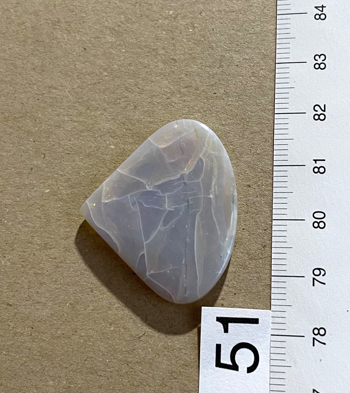 Fossilien: Opal Cabochon   aus Australien Einzelstück  - Farben - Feuer – Neu und originalverpackt aus Leuggern von gemshow 5