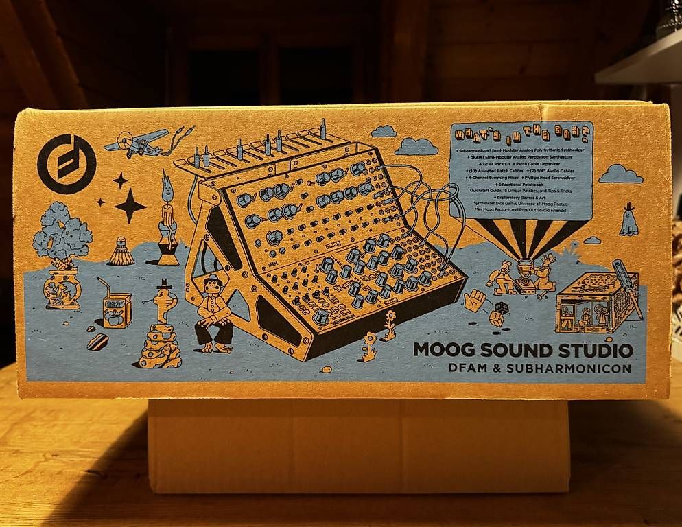 Strumenti musicali: Moog Sound Studio: DFAM & Subharmonicon  – Nuovo e nell'imballaggio originale da Knonau venduto da CEPPIGATTI 3