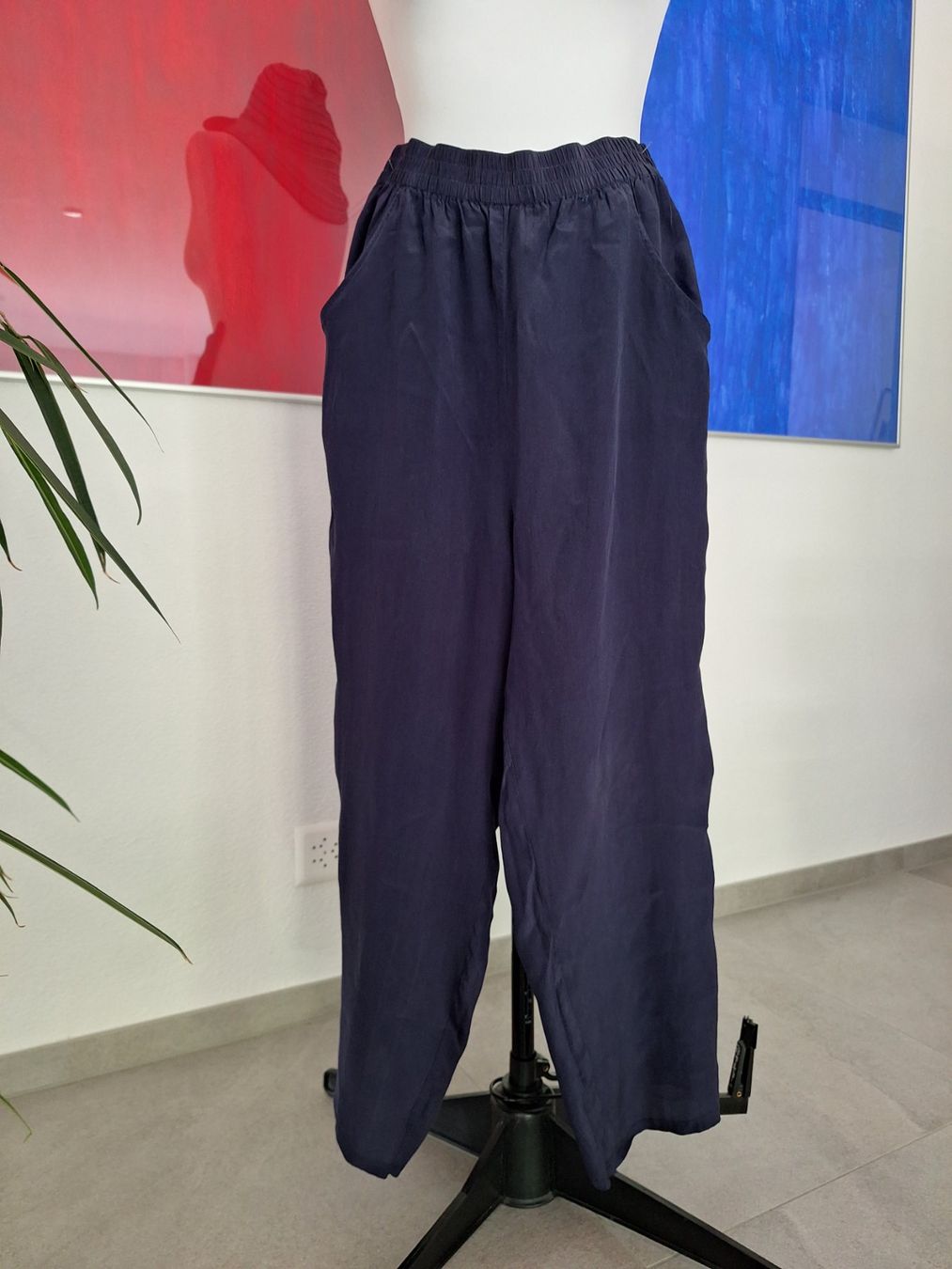Pantaloni: Damen-Sommer-Hose: Seide – Usato da Mühlethal venduto da prackendorf 1