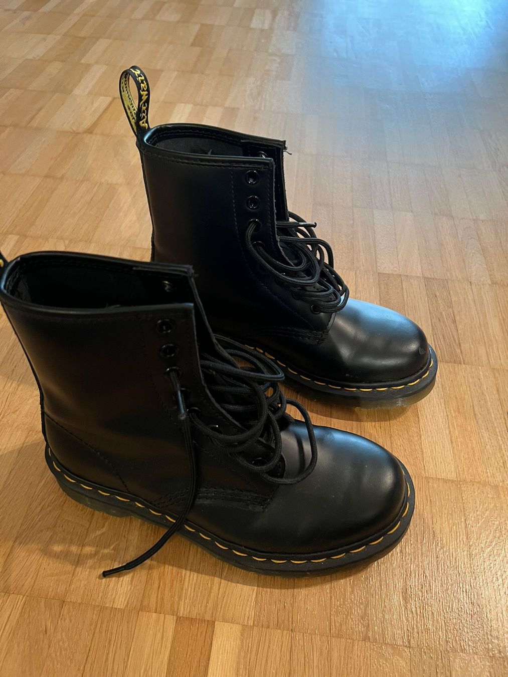 Dr. Martens Scarpe da uomo: Dr. Martens Boots schwarz Gr. 36 – Usato da Zug venduto da gingerale30 1